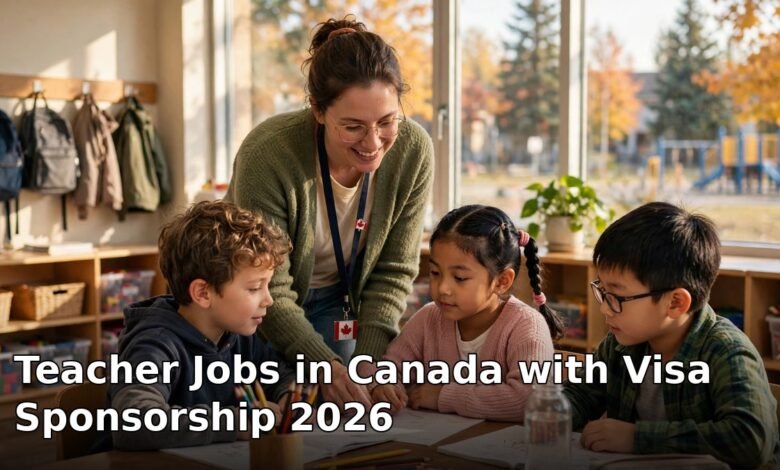 teacher jobs in canada with visa sponsorship 2026