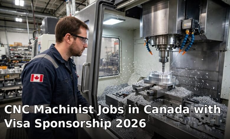 cnc machinist jobs in canada with visa sponsorship 2026
