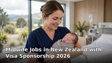 midwife jobs in new zealand with visa sponsorship 2026
