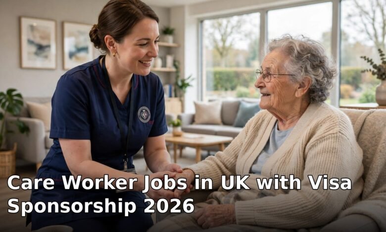 care worker jobs in uk with visa sponsorship 2026
