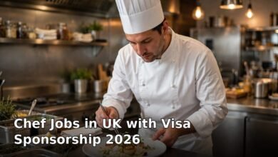 chef jobs in uk with visa sponsorship 2026