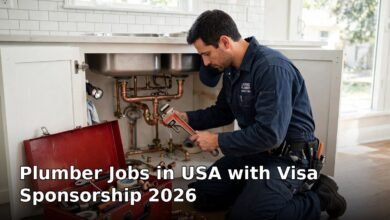 plumber jobs in usa with visa sponsorship 2026
