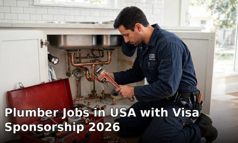 plumber jobs in usa with visa sponsorship 2026