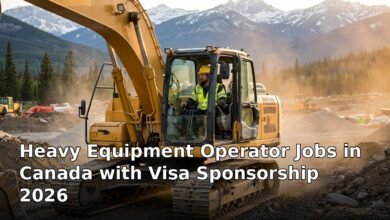 heavy equipment operator jobs in canada with visa sponsorship 2026
