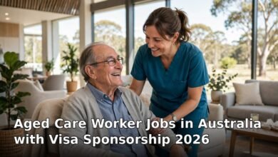 aged care worker jobs in australia with visa sponsorship 2026
