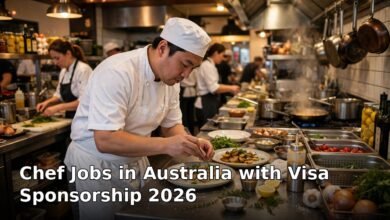 chef jobs in australia with visa sponsorship 2026