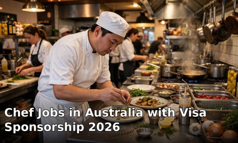 chef jobs in australia with visa sponsorship 2026