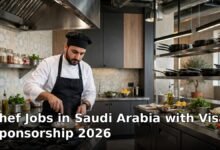 chef jobs in saudi arabia with visa sponsorship 2026