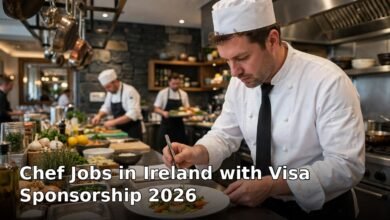 chef jobs in ireland with visa sponsorship 2026