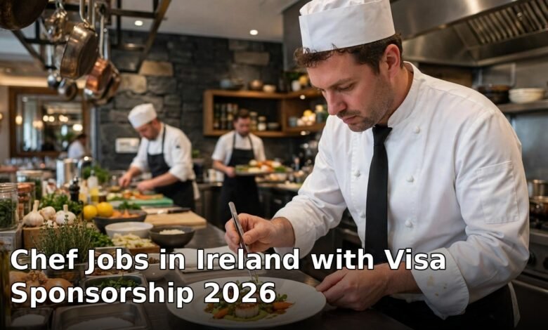 chef jobs in ireland with visa sponsorship 2026