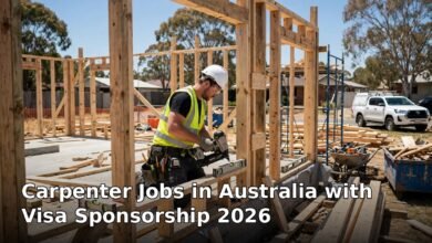 carpenter jobs in australia with visa sponsorship 2026