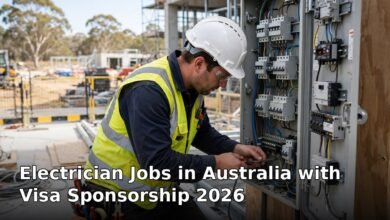 electrician jobs in australia with visa sponsorship 2026