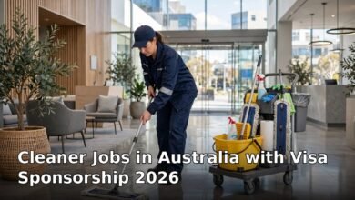 cleaner jobs in australia with visa sponsorship 2026