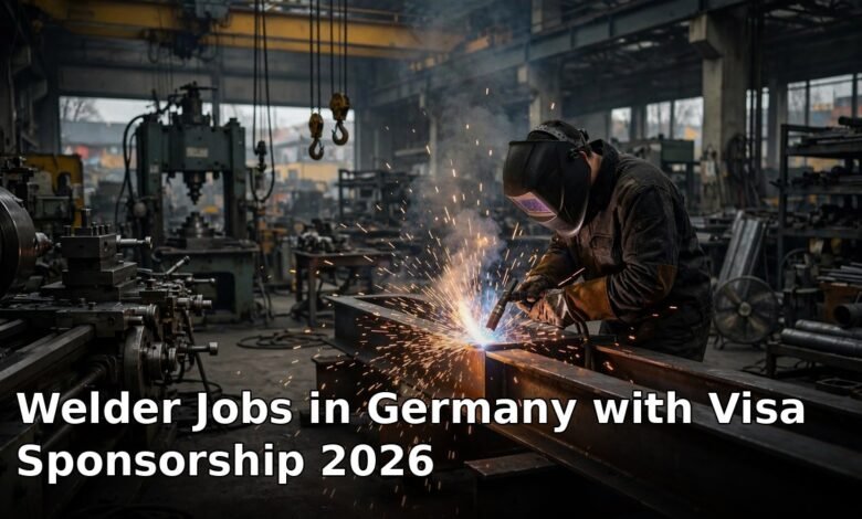 welder jobs in germany with visa sponsorship 2026