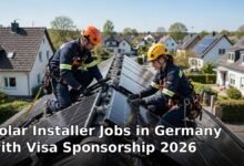 solar installer jobs in germany with visa sponsorship 2026