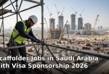 scaffolder jobs in saudi arabia with visa sponsorship 2026