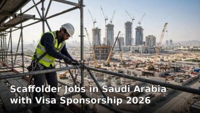 scaffolder jobs in saudi arabia with visa sponsorship 2026